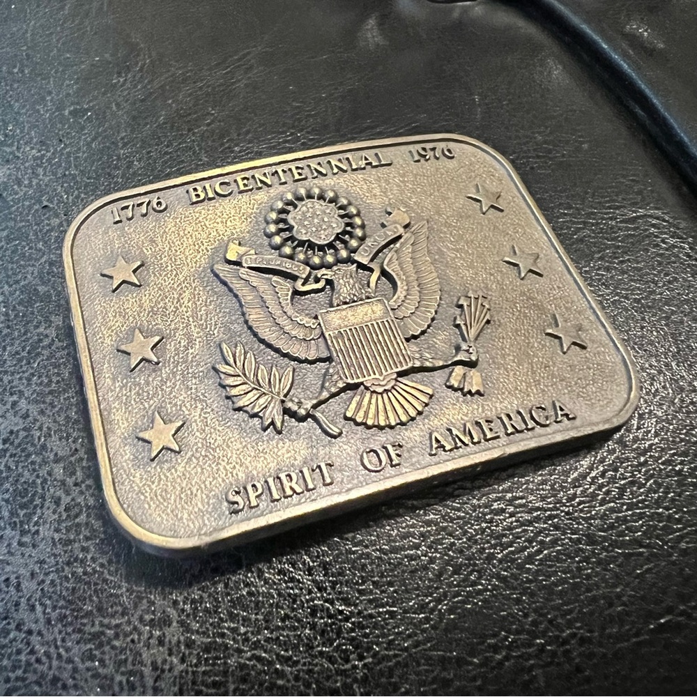 Vintage Bicentennial Belt Buckle